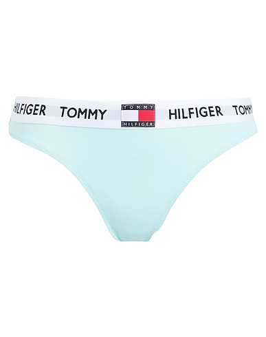 TOMMY HILFIGER Slip THONG
 Turchese 91% Cotone, 9% Elastan