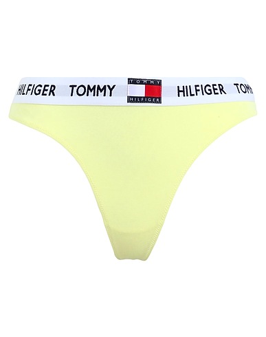 TOMMY HILFIGER Slip THONG
 Giallo 91% Cotone, 9% Elastan