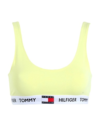 TOMMY HILFIGER Bra BRALETTE  Pastel yellow 91% Cotton, 9% Elastane