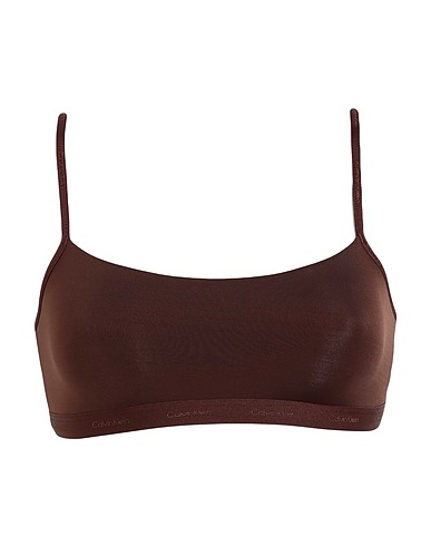 CALVIN KLEIN UNDERWEAR BH UNLINED BRALETTE
 Braun 81% Nylon, 19% Elastan