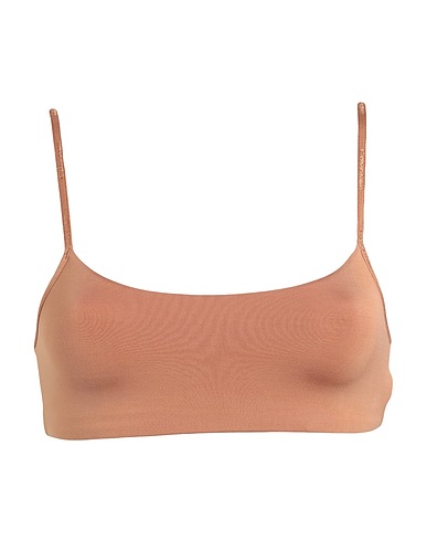 CALVIN KLEIN UNDERWEAR Reggiseno UNLINED BRALETTE
 Cammello 81% Nylon, 19% Elastan