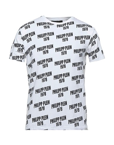 PHILIPP PLEIN Undershirt White 95% Cotton, 5% Elastane