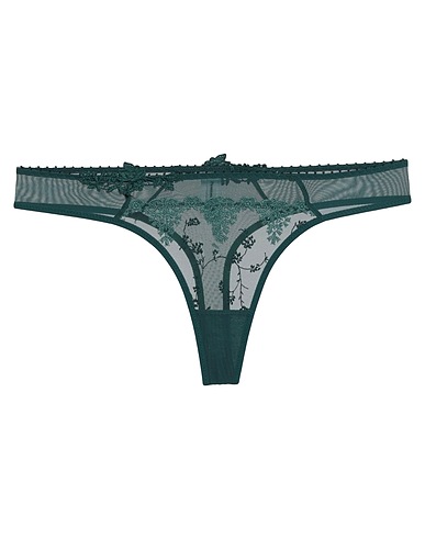 PASSIONATA by CHANTELLE Brief Dark green 82% Polyamide, 18% Elastane, Polyester, Cotton
