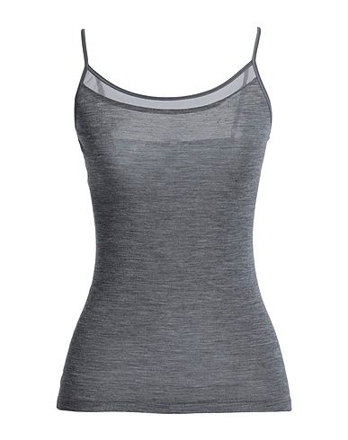FEMILET by CHANTELLE Undershirt Grey 100% Wool, Polyamide, Elastane