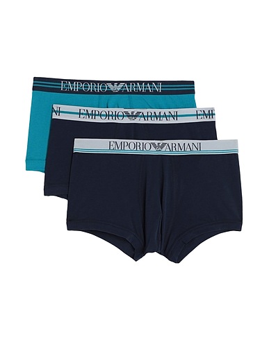EMPORIO ARMANI Boxer Midnight blue 95% Cotton, 5% Elastane