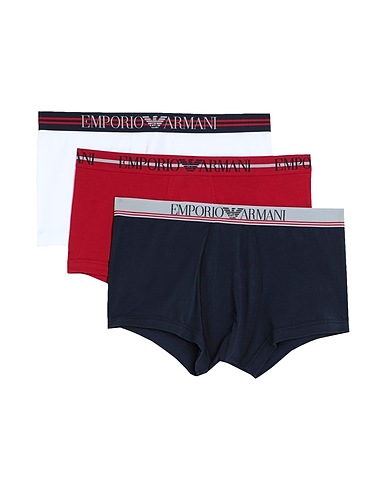EMPORIO ARMANI Боксеры Иссиня-чёрный 95% Хлопок, 5% Эластан
