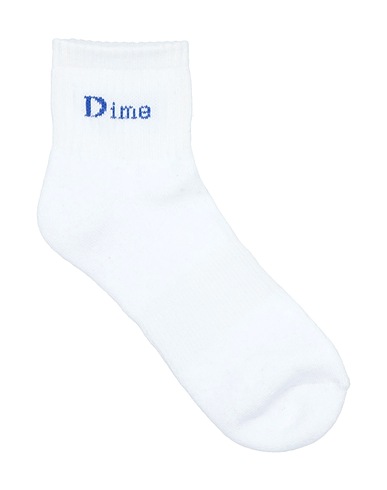 DIME Calze e Calzini Bianco 84% Cotone, 14% Poliestere, 2% Elastan