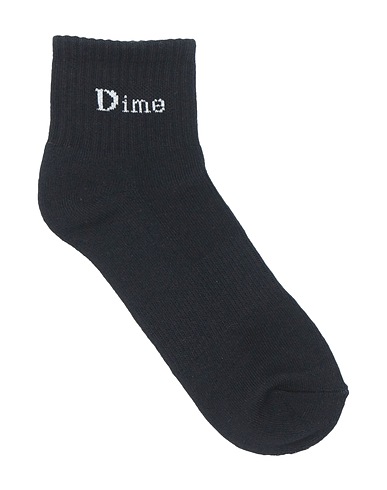 DIME Socks & tights Black 84% Cotton, 14% Polyester, 2% Elastane