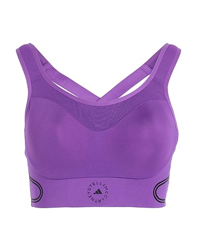 ADIDAS by STELLA McCARTNEY Crop top ASMC TPA BRA
 Purple 79% Recycled polyester, 21% Elastane