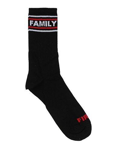 FAMILY FIRST  Milano Short socks Black 80% Cotton, 17% Polyamide, 3% Elastane