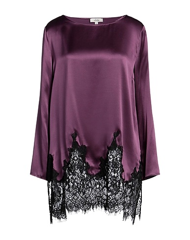 VIVIS Pyjama Dunkelviolett 100% Seide