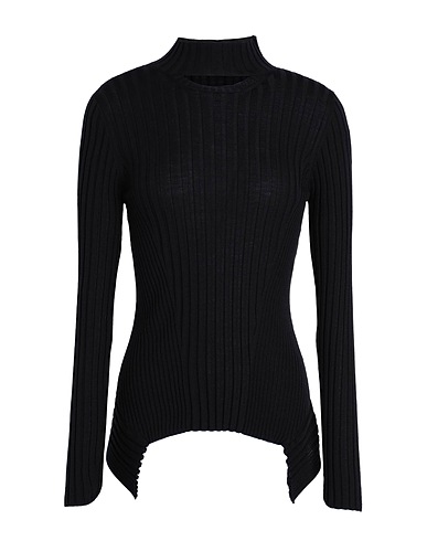 WOLFORD Turtleneck CASHMERE TOP LONG SLEEVES
 Black 90% Virgin Wool, 10% Cashmere