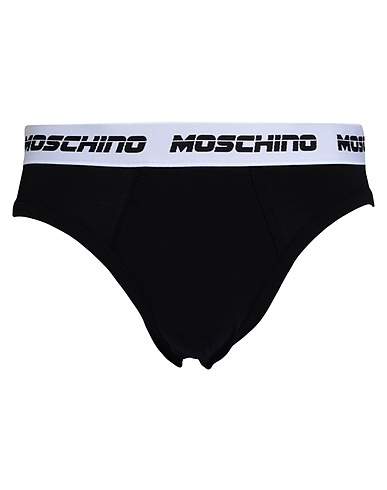 MOSCHINO Brief Black 92% Cotton, 8% Elastane