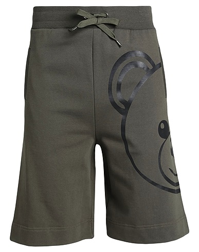 MOSCHINO Sleepwear Military green 100% Cotton, Elastane