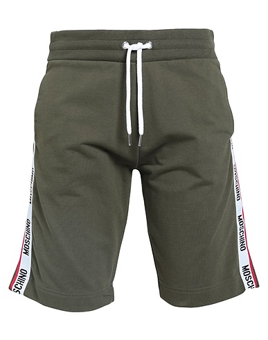 MOSCHINO Sleepwear Military green 95% Cotton, 5% Elastane