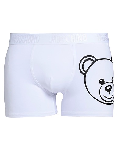 MOSCHINO Boxer White 94% Cotton, 6% Elastane