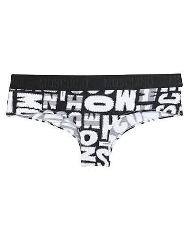MOSCHINO Slip Schwarz 94% Baumwolle, 6% Elastan