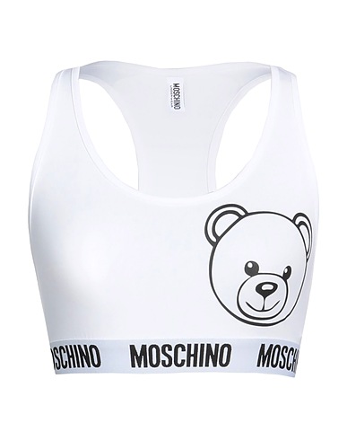 MOSCHINO Reggiseno Bianco 94% Cotone, 6% Elastan