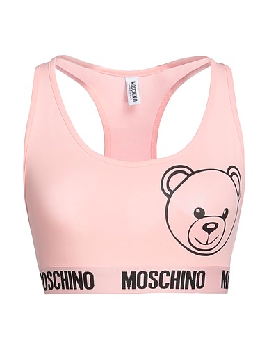 MOSCHINO Bra Pink 94% Cotton, 6% Elastane