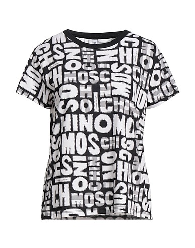 MOSCHINO T-shirt intima UNDERWEAR Nero 100% Cotone