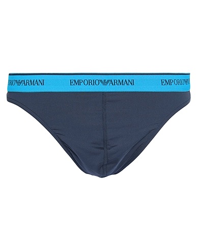 EMPORIO ARMANI Slip Nachtblau 88% Polyamid, 12% Elastan, Polyester