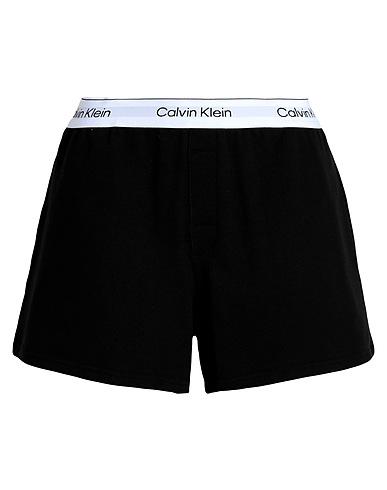CALVIN KLEIN UNDERWEAR Pyjama Schwarz 58% Baumwolle, 39% Polyester, 3% Elastan