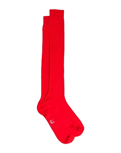 DUNHILL Short socks Red 100% Cotton