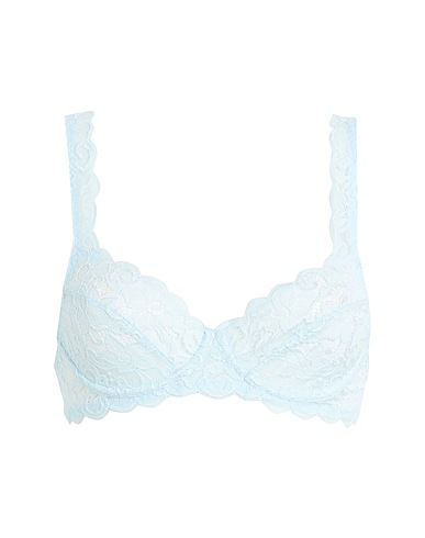 HANRO Reggiseno Celeste 82% Poliammide, 18% Elastan