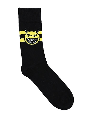 PHILIPP PLEIN Socken & Strümpfe Schwarz 80% Baumwolle, 17% Polyamid, 3% Elastan