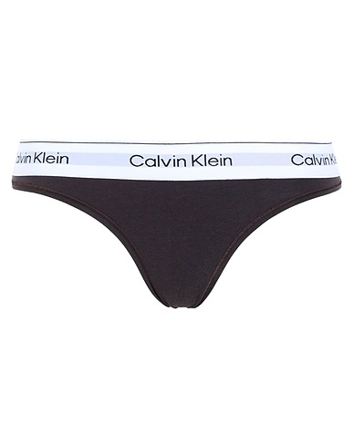 CALVIN KLEIN UNDERWEAR Brief Dark brown 53% Cotton, 35% Lyocell, 12% Elastane