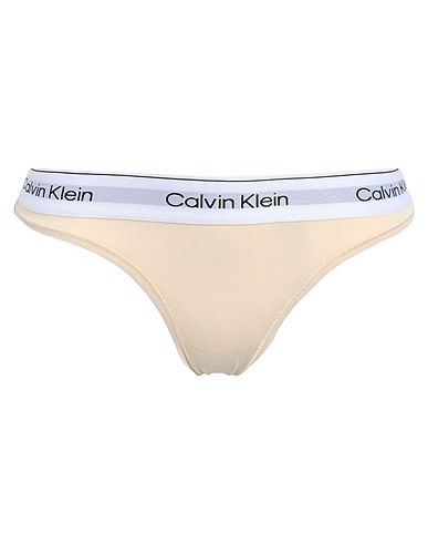 CALVIN KLEIN UNDERWEAR Slip Beige 53% Cotone, 35% Lyocell, 12% Elastan