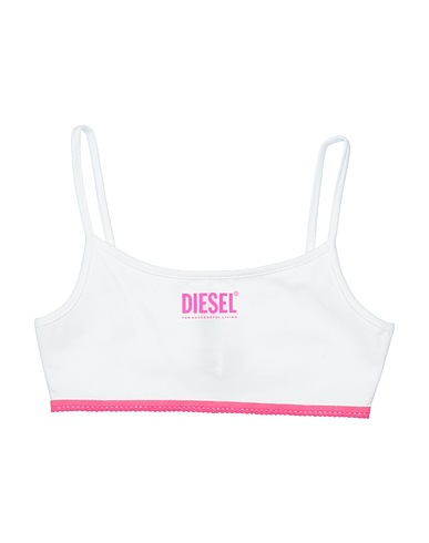 DIESEL Bra White 95% Cotton, 5% Elastane