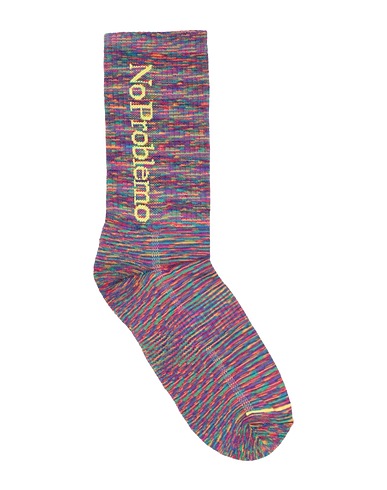 ARIES Short socks Ocher 80% Acrylic, 18% Polyamide, 2% Elastane