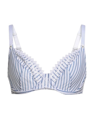 MAISON LEJABY Bra White 76% Cotton, 15% Polyacrylic, 5% Polyester, 4% Elastane