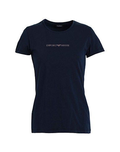 EMPORIO ARMANI Undershirt Midnight blue 95% Cotton, 5% Elastane