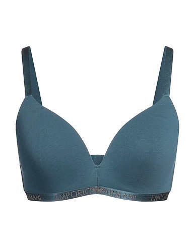 EMPORIO ARMANI Soutien-gorge Vert pétrole 95% Coton, 5% Élasthanne
