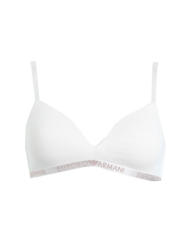 EMPORIO ARMANI Bra Ivory 95% Cotton, 5% Elastane
