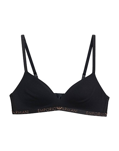 EMPORIO ARMANI Reggiseno Nero 95% Cotone, 5% Elastan