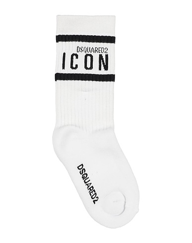 DSQUARED2 Calze e Calzini Bianco 80% Cotone, 18% Poliammide, 2% Elastan