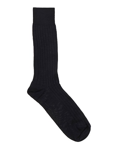 BROOKS BROTHERS Short socks Midnight blue 65% Merino Wool, 35% Nylon