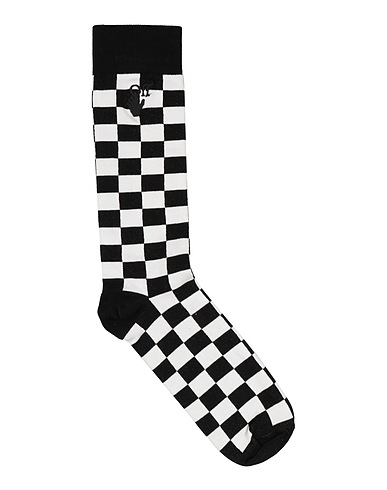 OFF-WHITE™ Calze e Calzini Nero 80% Cotone, 17% Poliammide, 3% Elastan, Poliestere