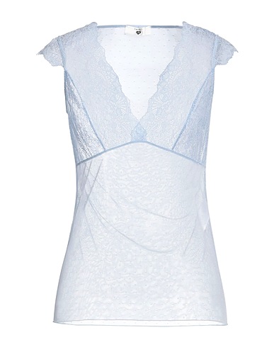 TWINSET UNDERWEAR Unterhemd Himmelblau 81% Polyamid, 19% Elastan