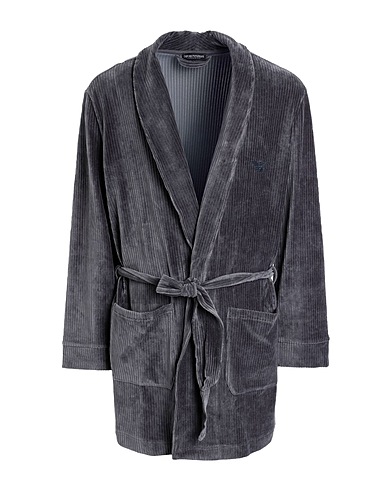 EMPORIO ARMANI Dressing gowns & bathrobes NIGHTGOWN
 Grey 63% Cotton, 35% Polyester, 2% Elastane