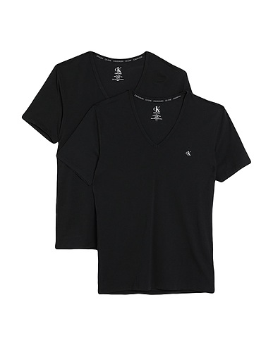 CK ONE Undershirt Black 95% Cotton, 5% Elastane