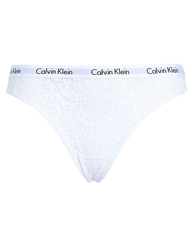 CALVIN KLEIN UNDERWEAR Slip Bianco 90% Nylon, 10% Elastan