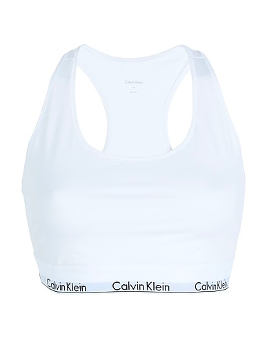 CALVIN KLEIN UNDERWEAR Bra White 53% Cotton, 35% Modal, 12% Elastane