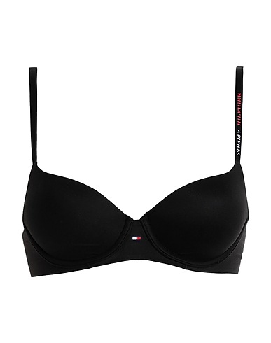 TOMMY HILFIGER Bra Black 79% Polyamide, 21% Elastane