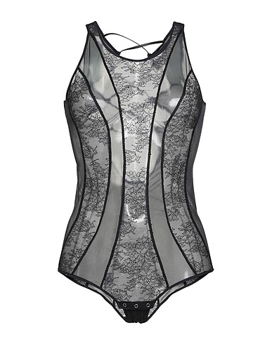 CHANTAL THOMASS Body intimo Nero 63% Poliammide, 37% Viscosa, Elastan, Cotone
