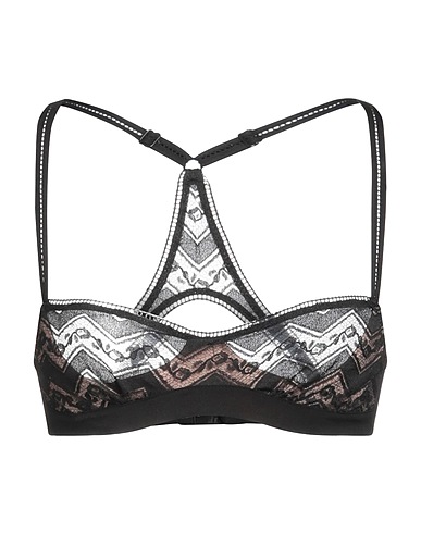 CHANTAL THOMASS Bra Black 100% Polyamide, Elastane, Polyester