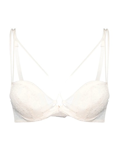 CHANTAL THOMASS Reggiseno Avorio 63% Poliammide, 37% Viscosa, Elastan, Poliestere